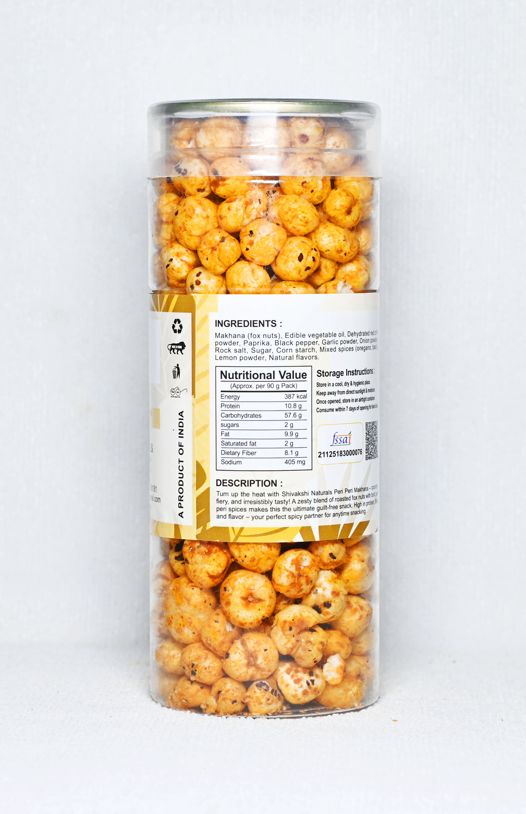 Peri-Peri Roasted Makhana