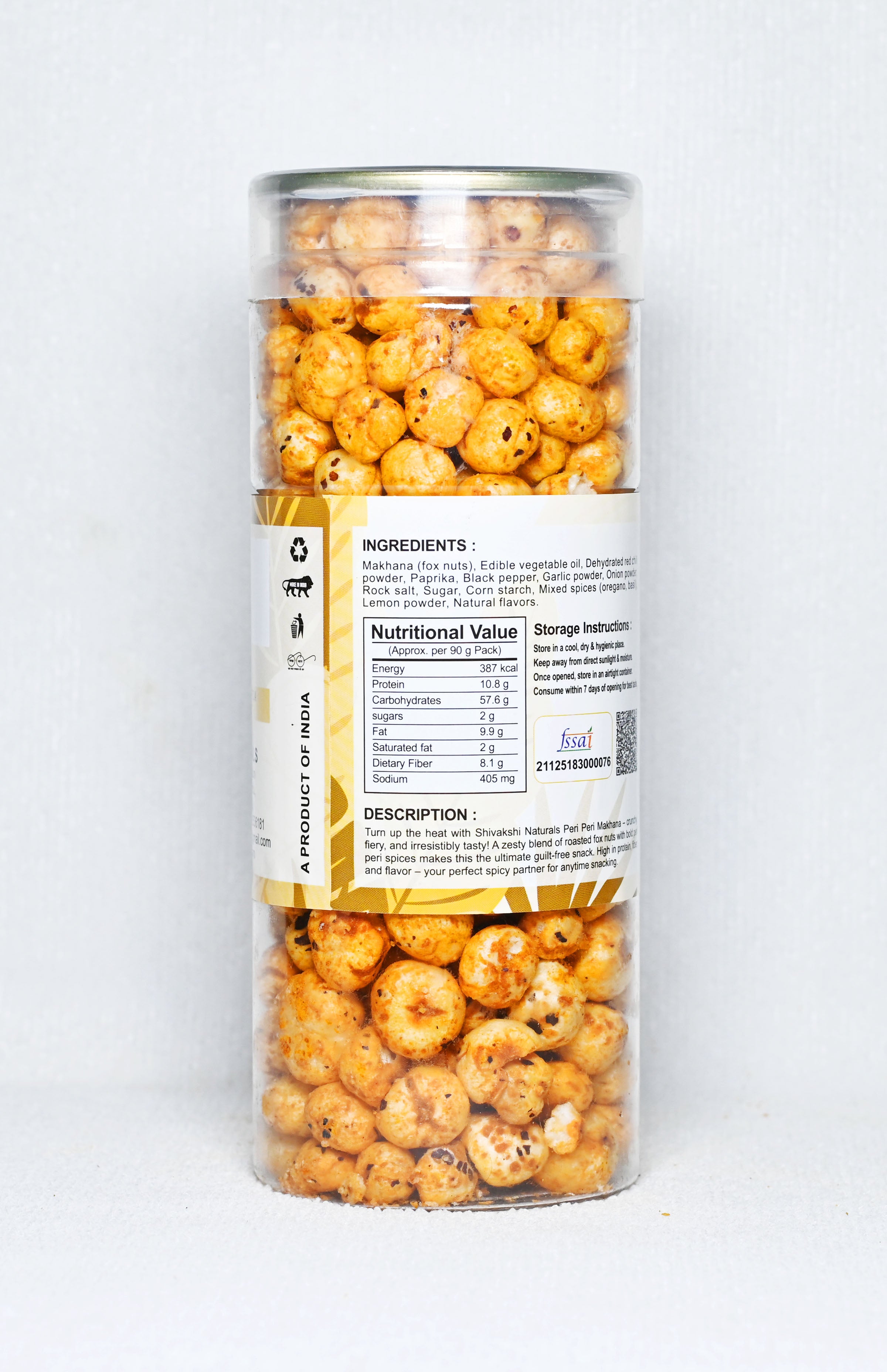 Peri-Peri Roasted Makhana